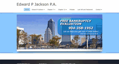 Desktop Screenshot of edwardpjackson.com